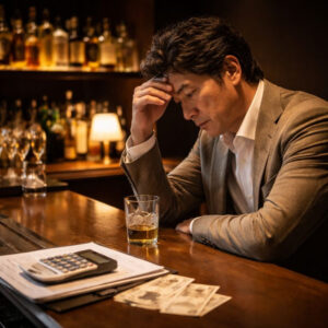 長嶋一茂,バー,失敗